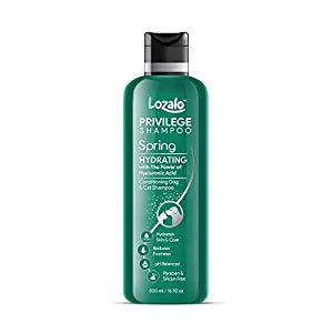 Lozalo Spring Hydrating Shampoo with Hyaluronic Acid for Dogs and Cats