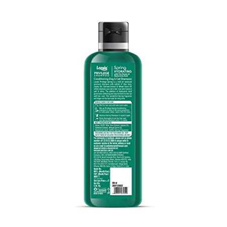 Lozalo Spring Hydrating Shampoo with Hyaluronic Acid for Dogs and Cats