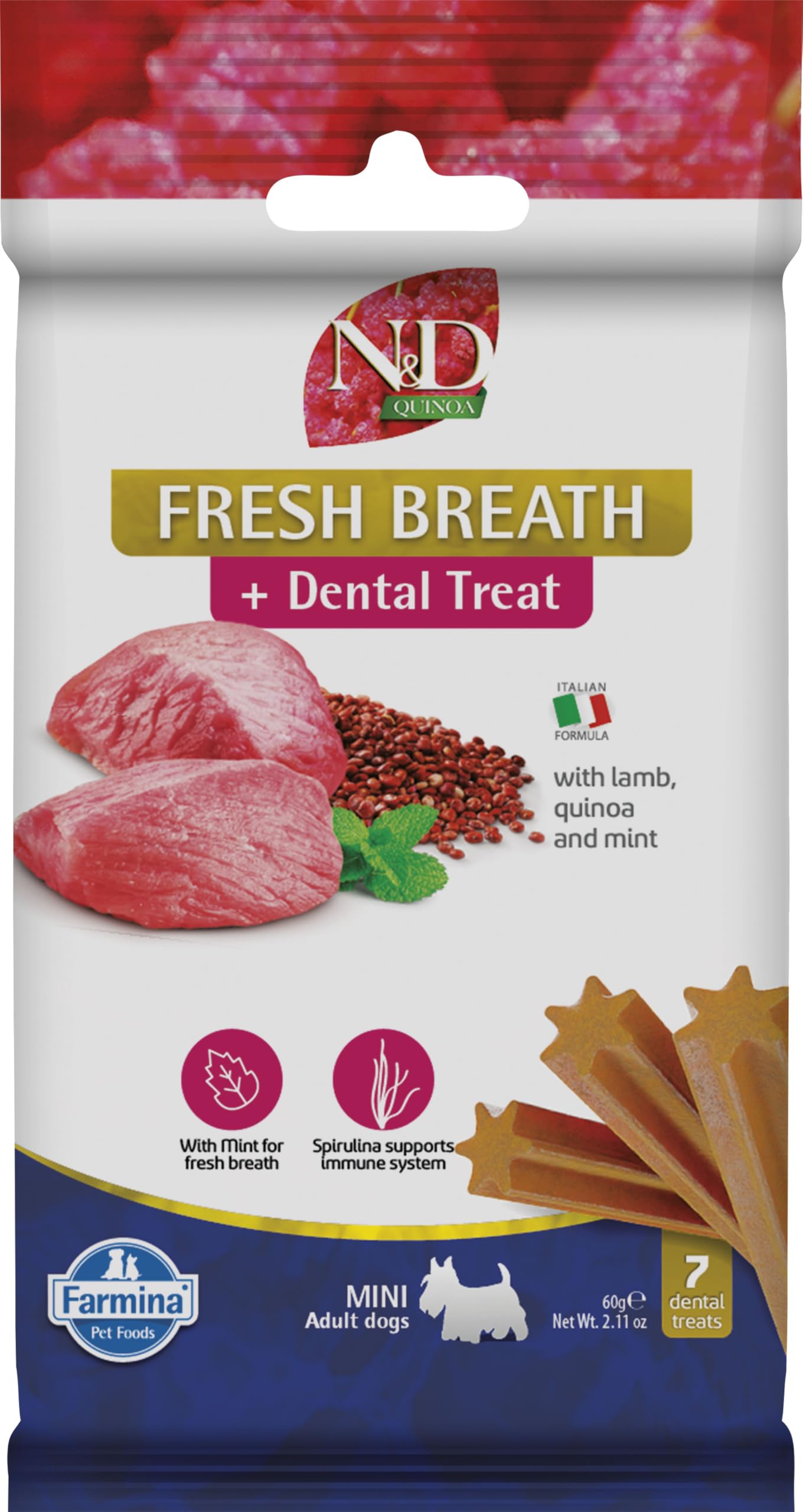 Farmina ND Fresh Breath Dental treat Mini dog