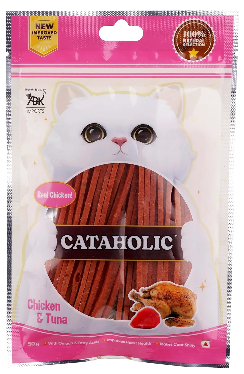 Cataholic Chicken and Tuna Sliced Cat Treats