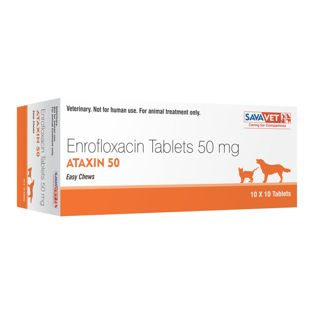 Savavet Ataxin (Enrofloxacin) Tablet for Dogs & Cats