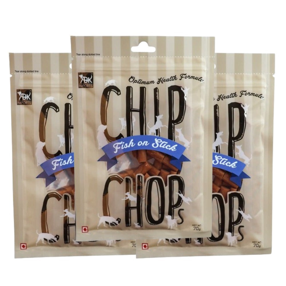 Chip Chops Fish on Stick Dog Treats