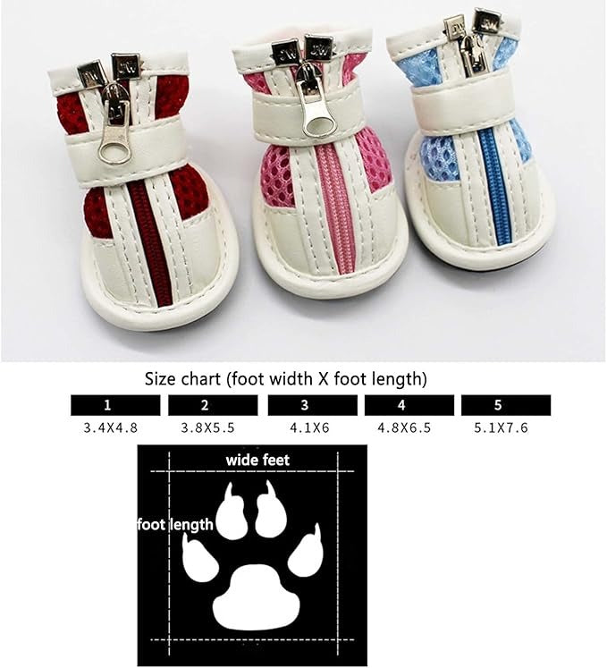 Dog Boots for Cat & Dog Shoes Paw Protector for Walking