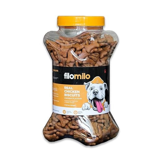 Filomilo Real Chicken Dog Biscuits(Chicken Flavour)