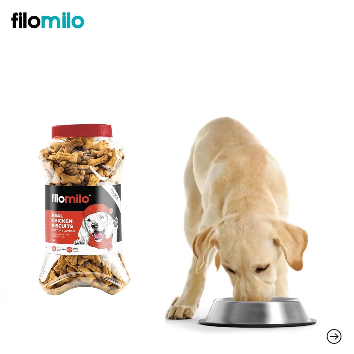 Filomilo Real Chicken Dog Biscuits (Mutton Flavor)