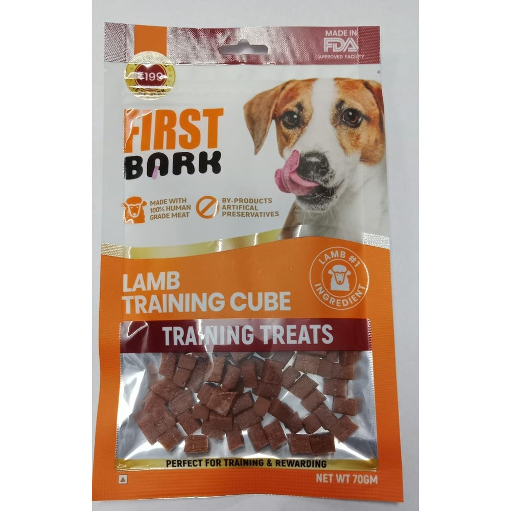 First Bark Lamb Training Cube Treats