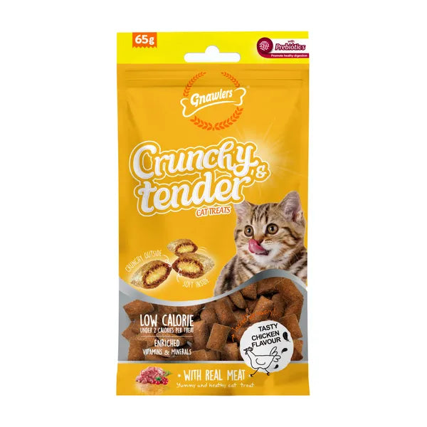 Gnawlers Crunchy Tender Chicken Cat Treat