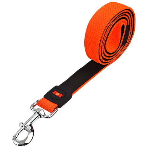 Holy Paws Mesh Leash Rust - Proof