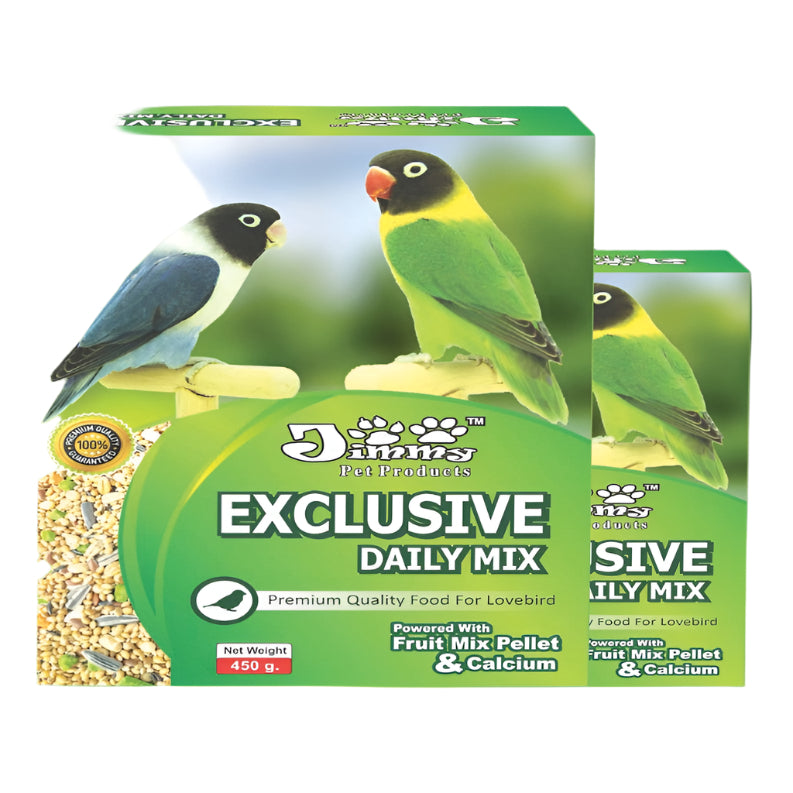 JiMMy Exclusive Daily Mix Bird Food for LoveBird