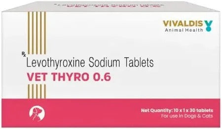 Vivaldis Vet Thyro for Dogs & Cats 0.6 mg