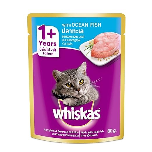 Whiskas Ocean Fish Adult Cat Wet Food