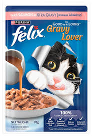 Felix Gravy Lover Salmon Adult