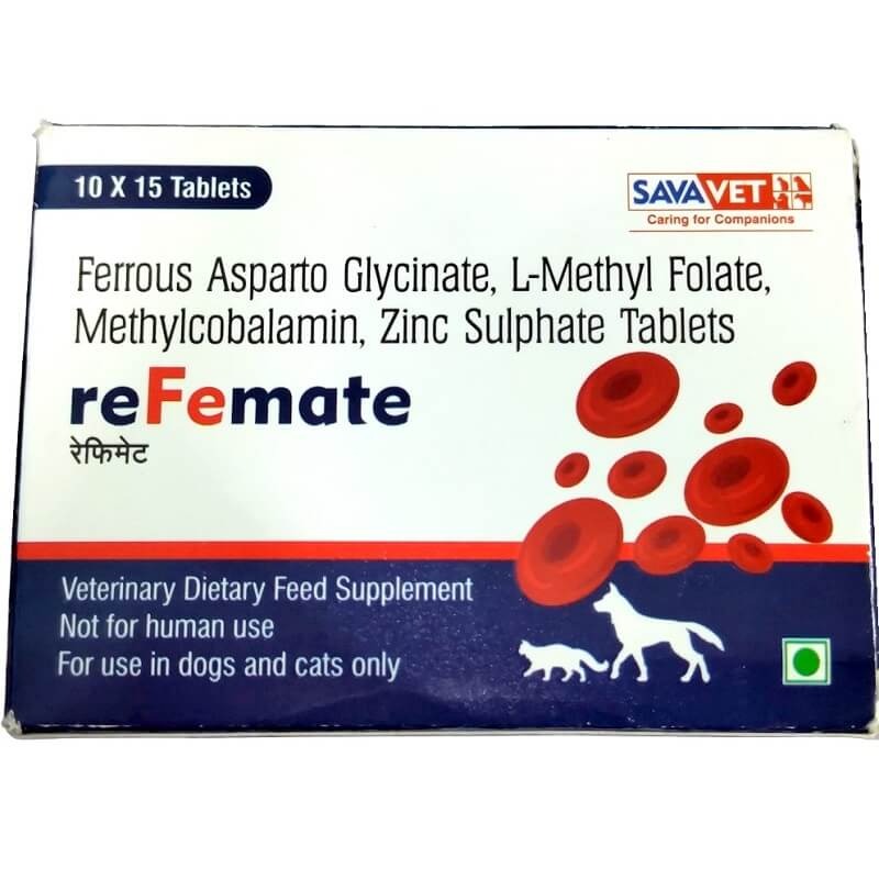 Savavet Refemate Tablets for Dogs & Cats