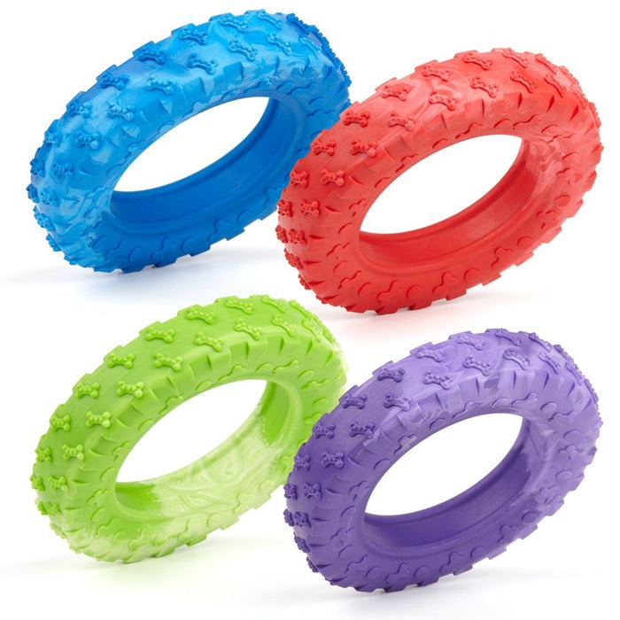 Smarty Pet Rubber Tyre Toy for Dog