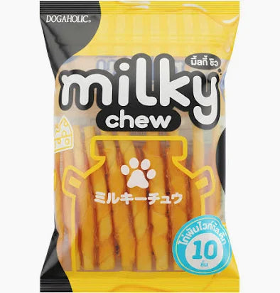 Dogaholic Cheese Milky Chew Chicken Stick Style