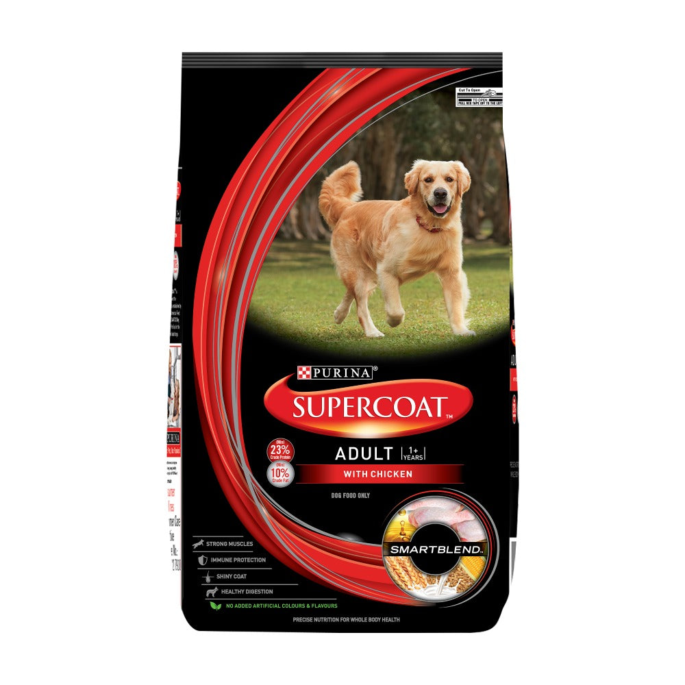 Purina Supercoat with Chicken Adult Dry Dog Food