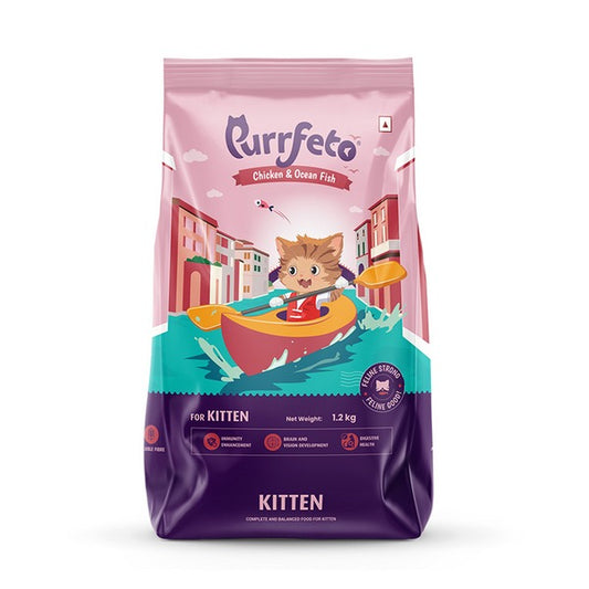 Purrfeto Kitten Dry Food Chicken & Ocean Fish