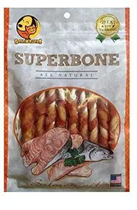 Dogoholic Superbone Chicken Sticks with Salmon Oil Treats for Dogs