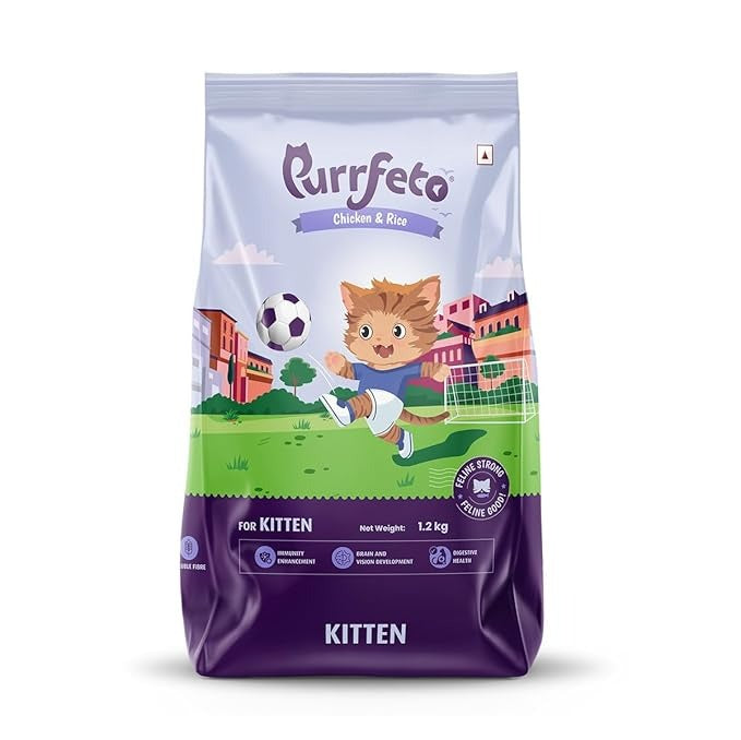 Purrfeto Kitten Dry Food Chicken & Rice