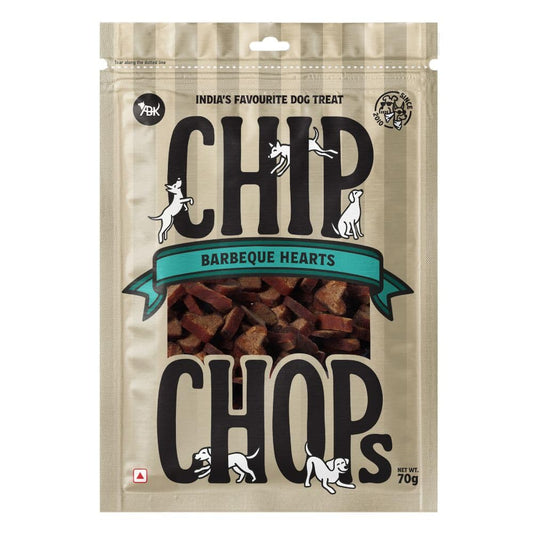 Chip Chops Barbeque Hearts Dog Treats
