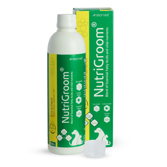 Areion Vet Nutrigroom Blend Of Essential Fatty Acid And Vital Nutrients