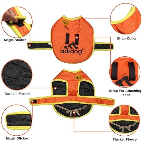 Adidog Dog Sports Coat/ Jacket