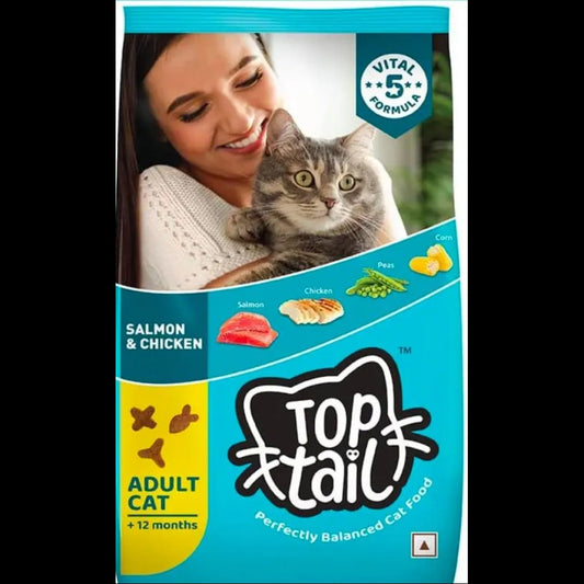 Toptail Salmon and Chicken Adult Cat Food