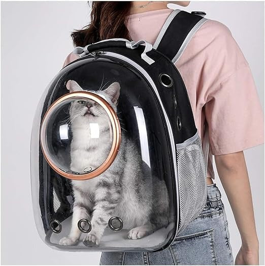 Astronaut Pet Cat/ Puppy Carrier, Breatheable Travel Bag Backpack