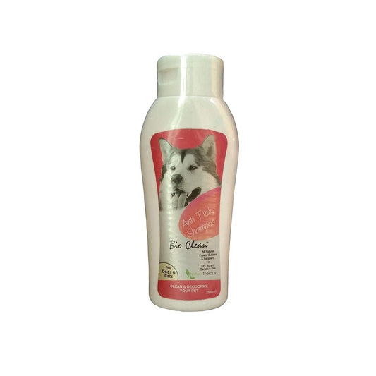 Bio Clean Anti Tick Shampoo For Dogs & Cats