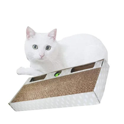 Cat Scratcher CardBoard with Ball Inside