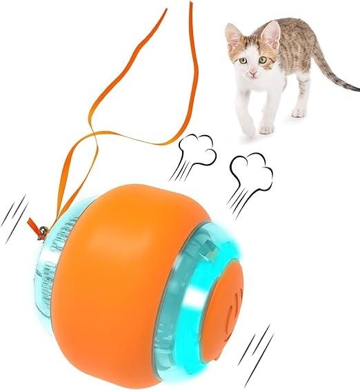 Cat Smart Toy Rest and Roll Ball