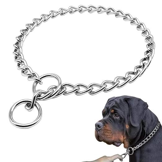 Dog Choke Chain Collar