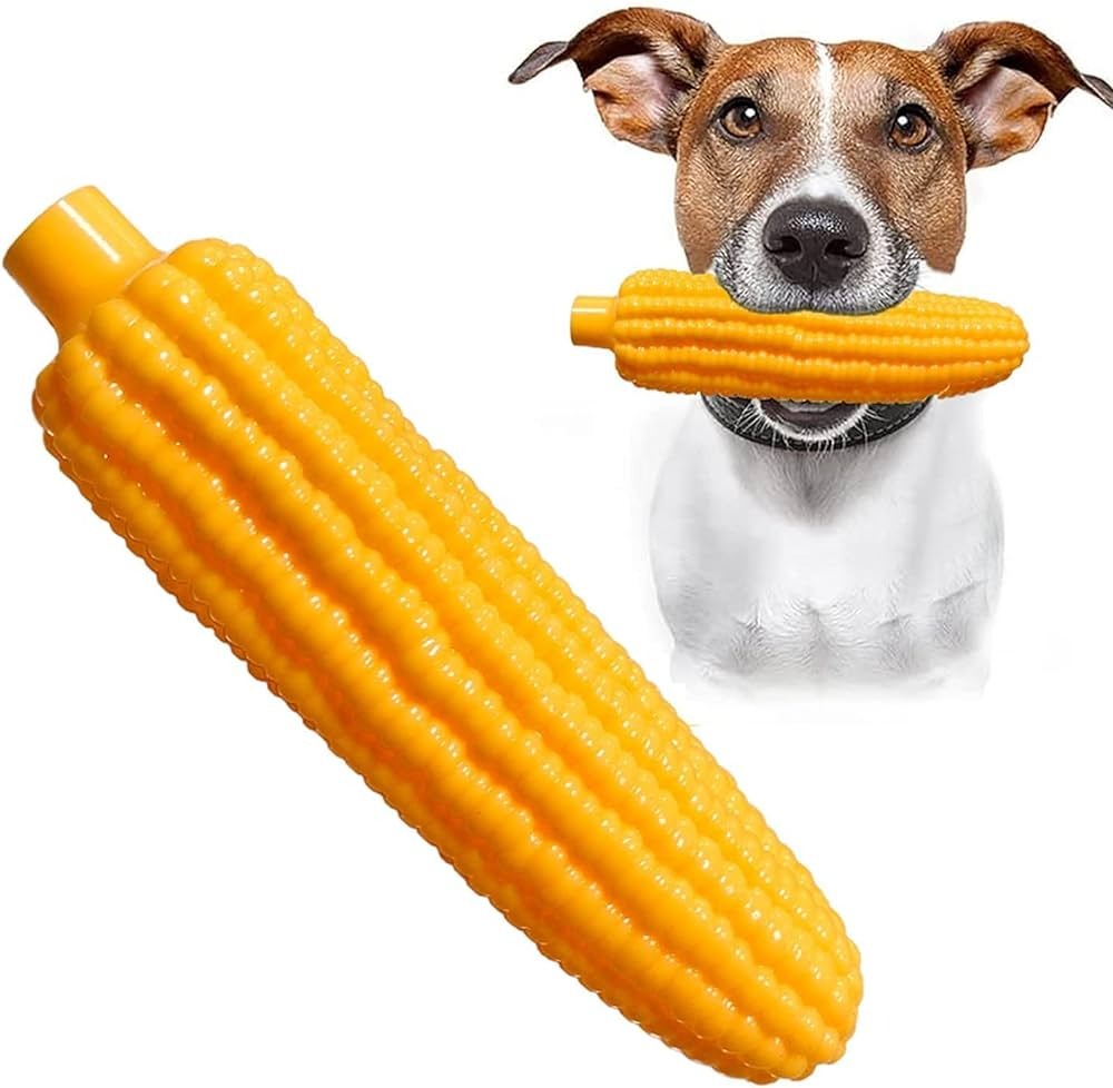 Dog Toy - Squeaky Corn