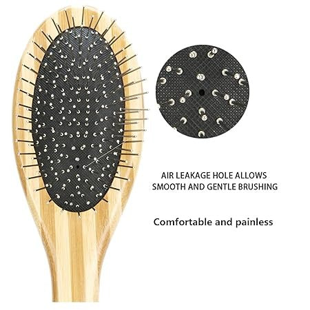 Double Sided Bristle & Round Pin Comb for Pets