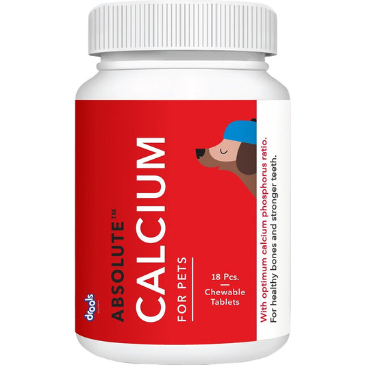 Drools Absolute Calcium Tablets Supplement For Dogs