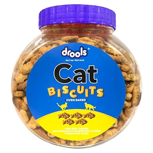 Drools Cat Treat Biscuits Real Chicken Flavor