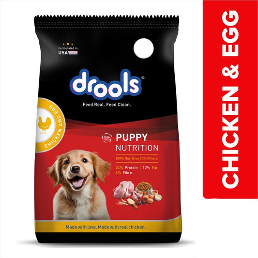 Drools Chicken and Egg Puppy Dog Dry Food