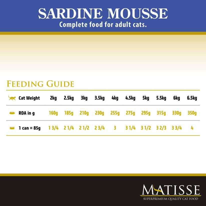 Farmina Matisse Sardine Mousse Wet Cat Food - 85 g