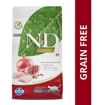 Farmina N&D Prime Chicken and Pomegranate Adult Dry Cat Food