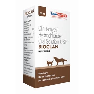 Savavet Bioclan (Clindamycin) Oral Solution for Dogs and Cats