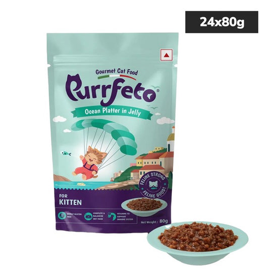 Purrfeto Kitten Wet Food Ocean Platter