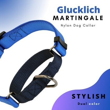 GLUCKLICH Martingale Nylon Collar Dog Collar