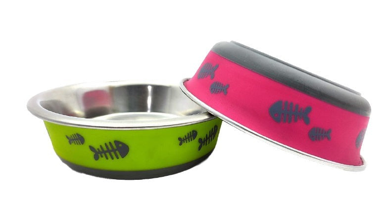 Holy Paws Cat Bowl with Silicon Base