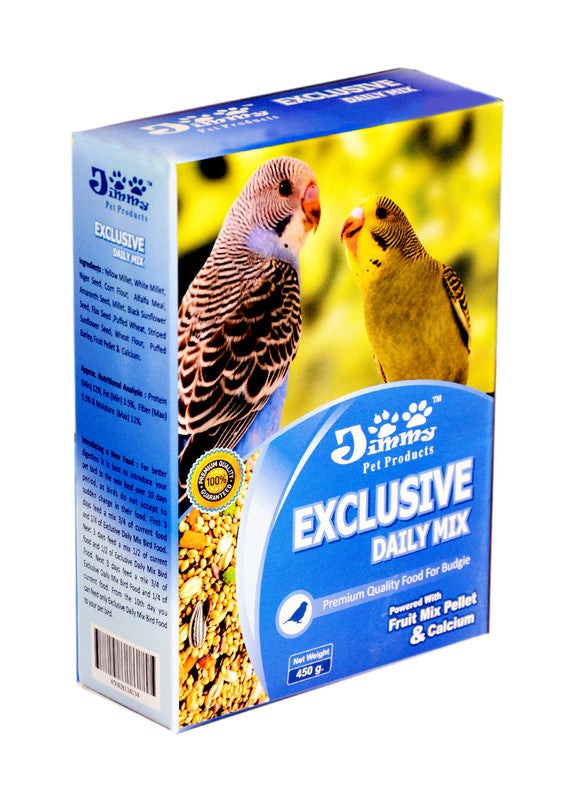 JiMMy Exclusive Daily Mix Bird Food for Budgies