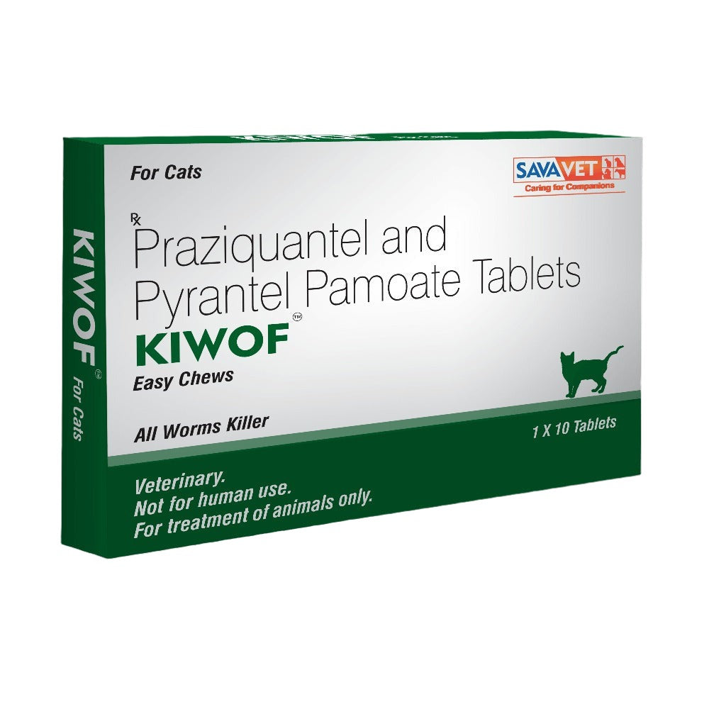 Savavet Kiwof Cat Deworming Tablets