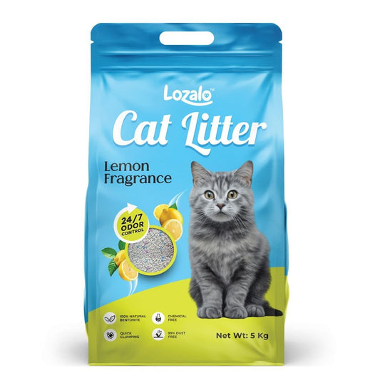 Lozalo 100% Natural Bentonite Cat Litter