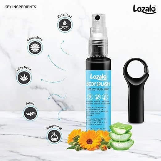 Lozalo Body Splash Spray for Dogs -22 ml