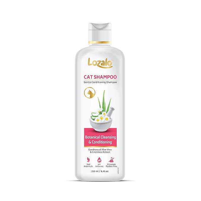 Lozalo Botanical  Cleansing & Conditioning Cat Shampoo