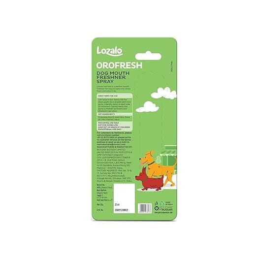 Lozalo Orofresh Mouth Freshner Spray for Dogs