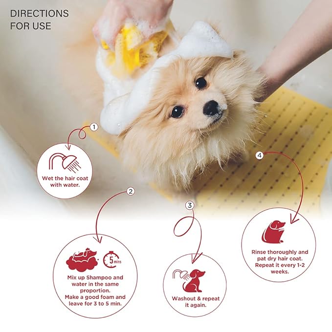 Lozalo Floral  Rose Bouquet Aromatherapy Pet Conditioning Shampoo For cats &Dogs